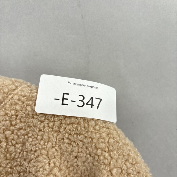 J Crew Vintage Fleece Sweater Womens XXL Tan Sherpa Pullover Cozy Soft NWT - Picture 11 of 11